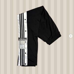 Adidas tear-away track pants Size: Medium